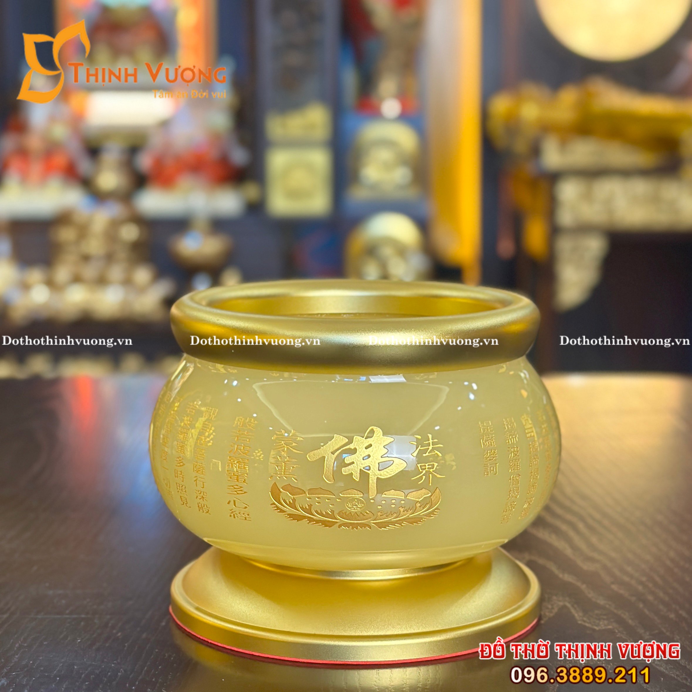 Bát Hương Đá TK – Thạch Anh